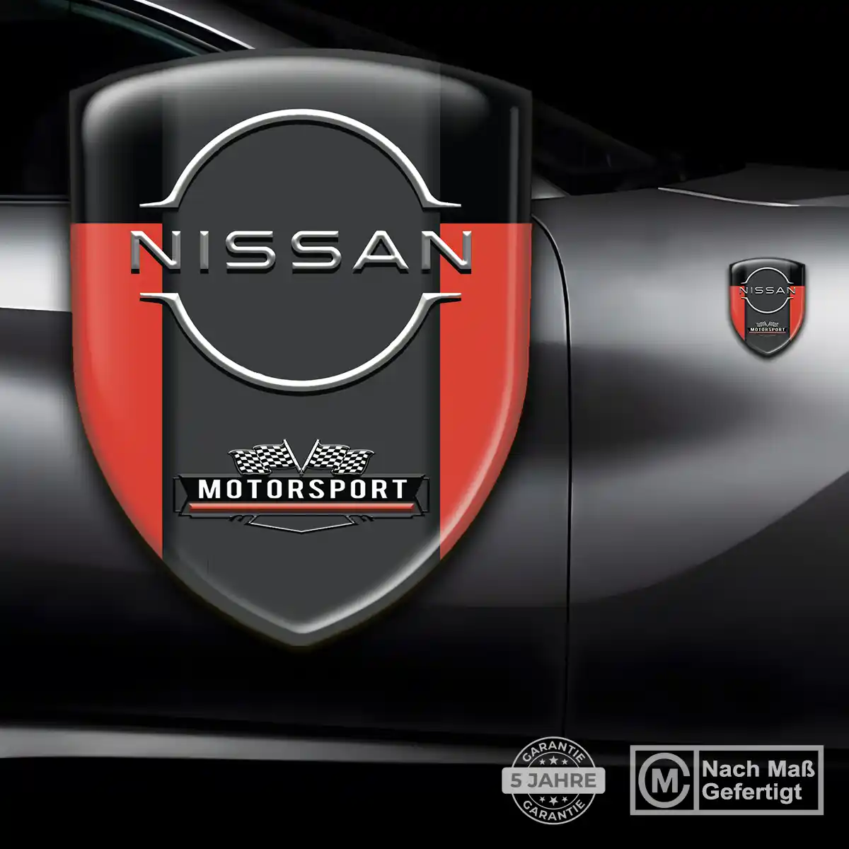 Nissan Wappen Aufkleber Premiumqualität