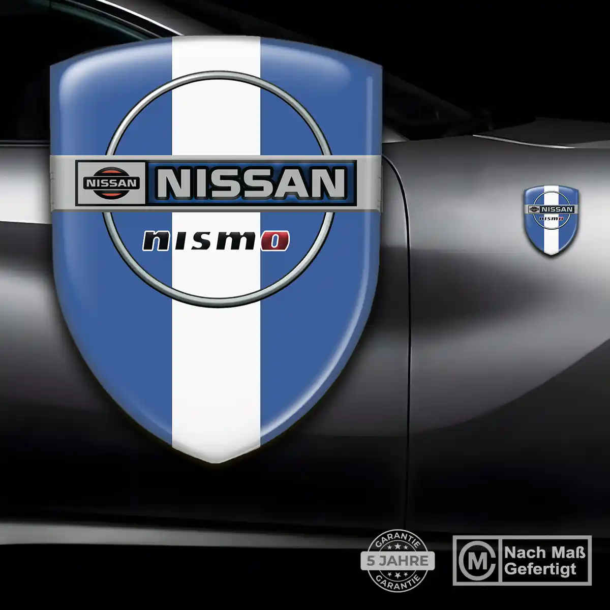 Nissan Wappen Aufkleber Stilvolles Design