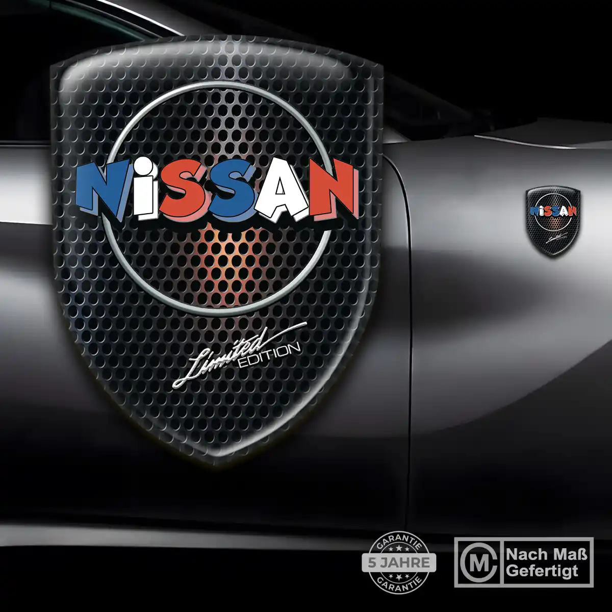 Nissan Wappen Emblem Aufkleber Auto Erstklassige Qualität
