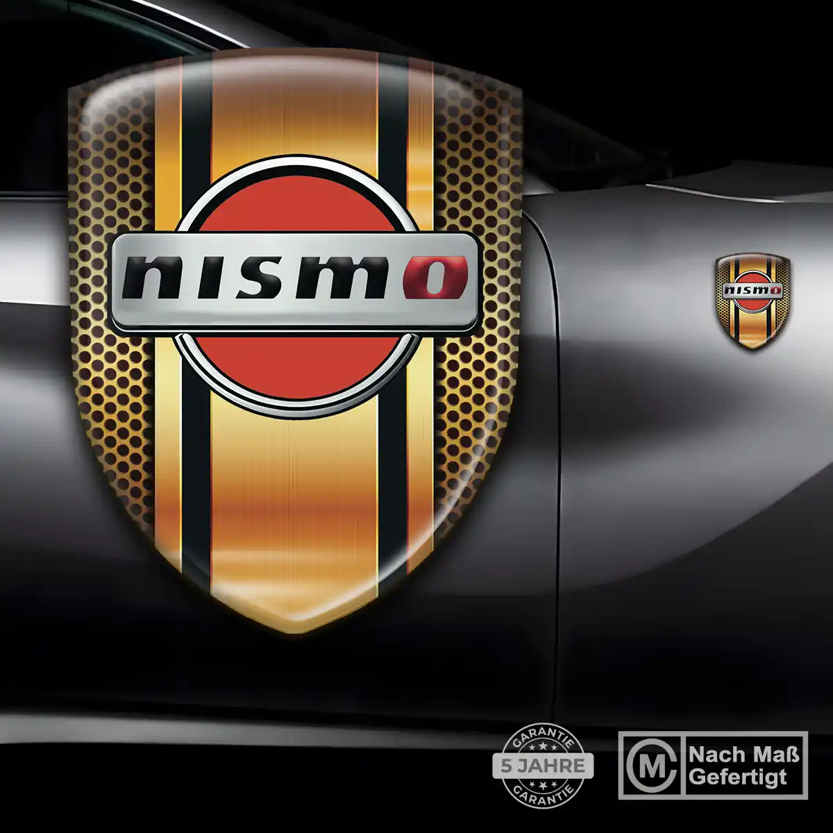 Nissan Wappen Emblem Aufkleber Auto Hochwertiges Harz