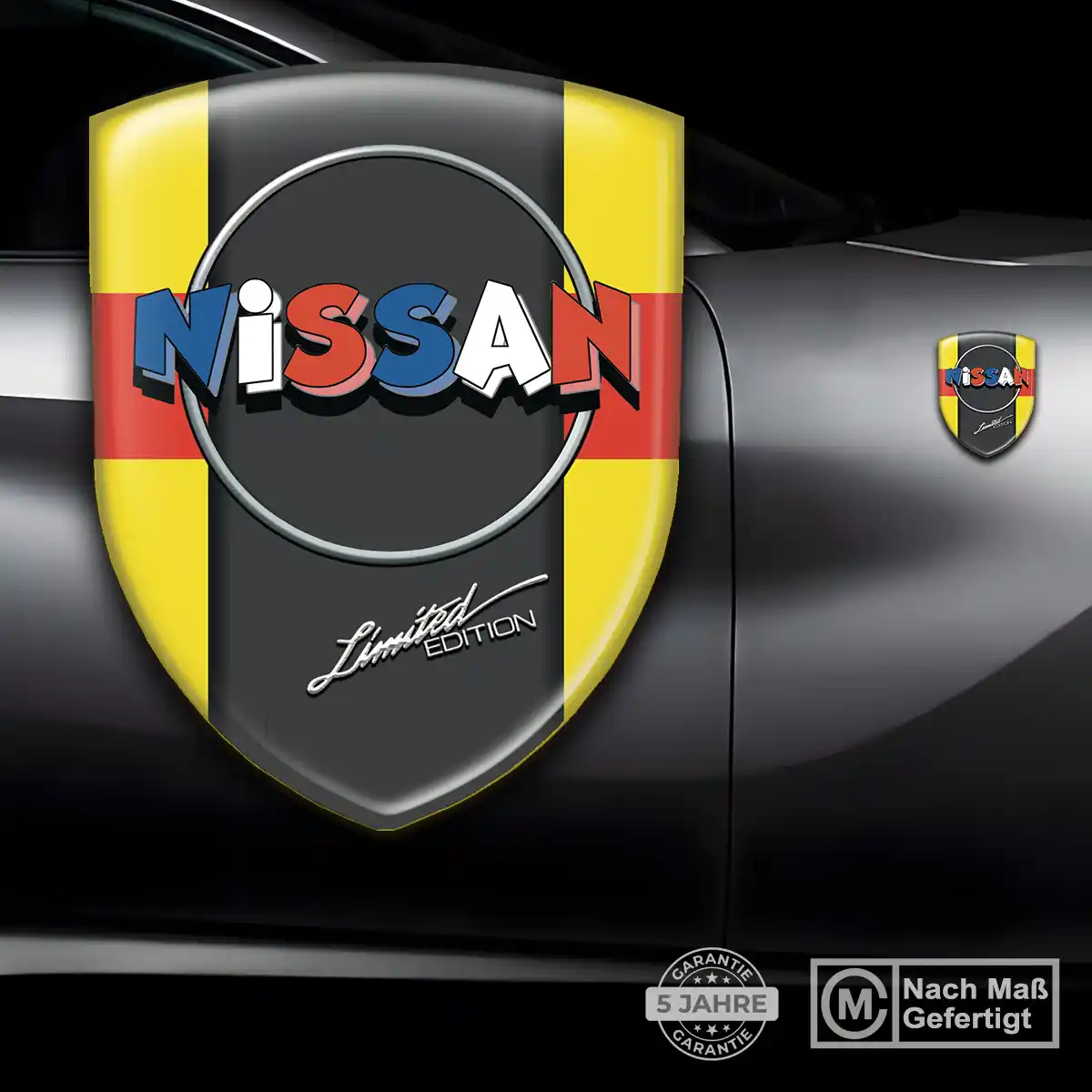 Nissan Wappen Emblem Aufkleber Auto Hohe Qualität