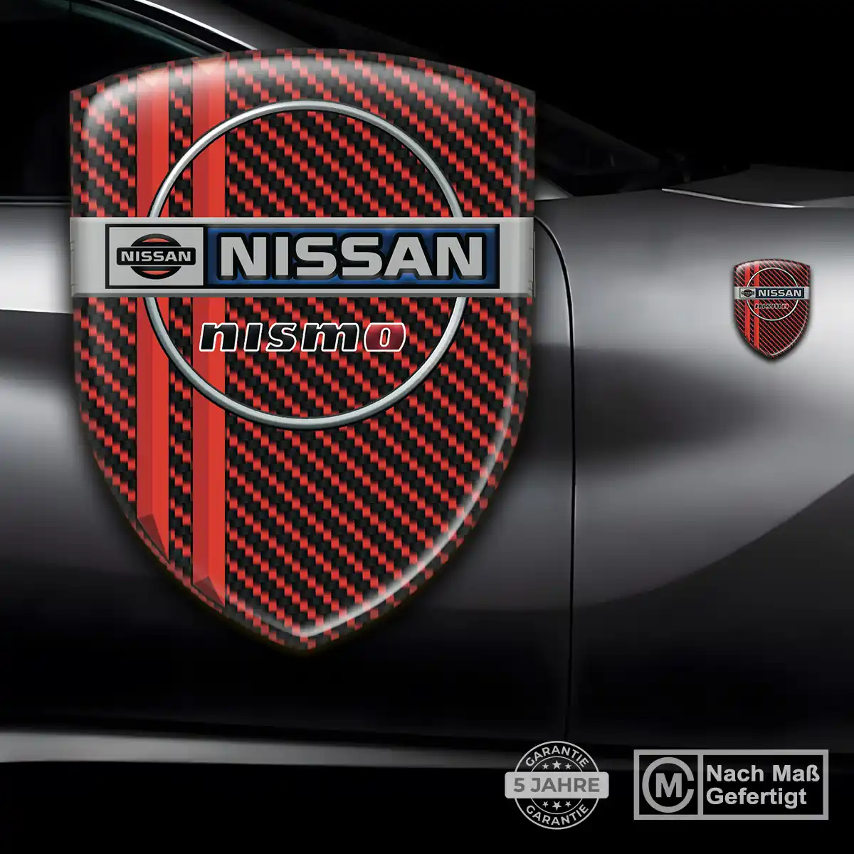 Nissan Wappen Emblem Aufkleber Auto Limitierte Auflage