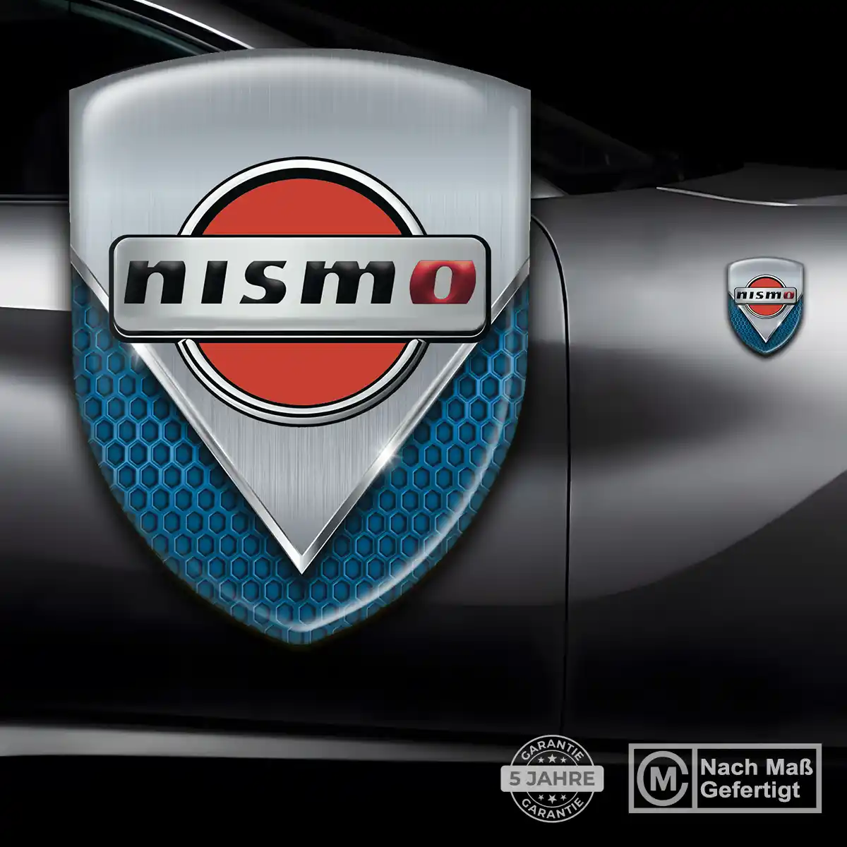 Nissan Wappen Emblem Aufkleber Auto Modernes Design