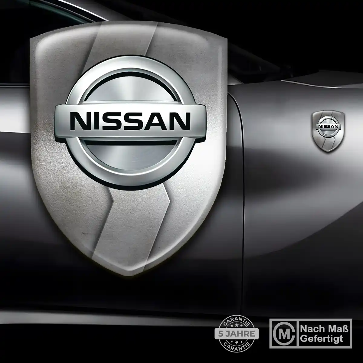 Nissan Wappen Emblem Aufkleber Auto Tuningfahrzeug