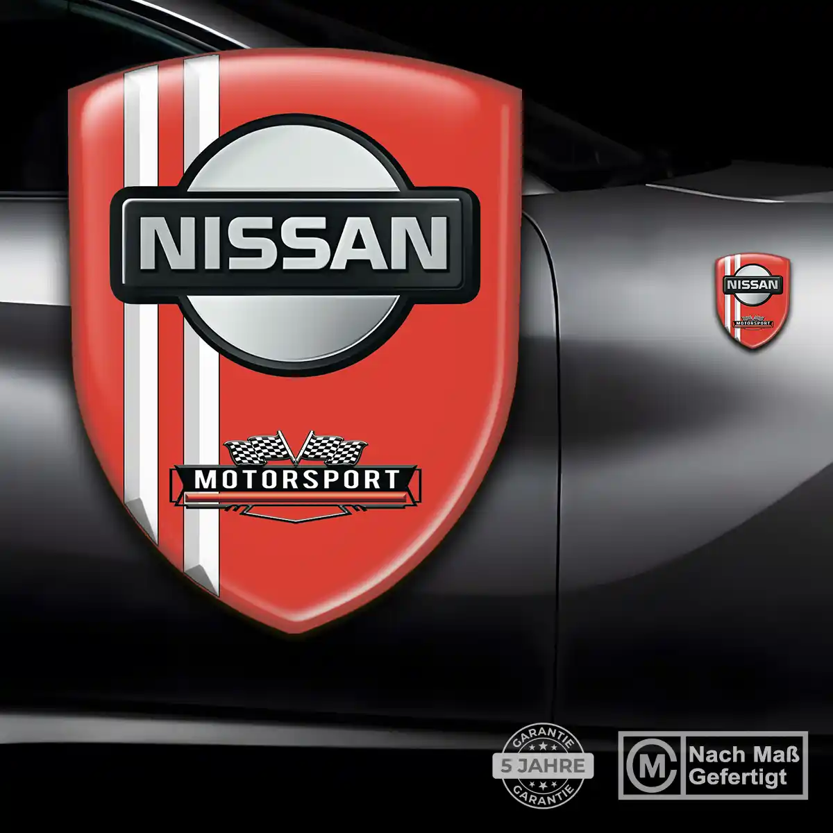 Nissan Wappen Emblem Aufkleber Erstklassige Qualität