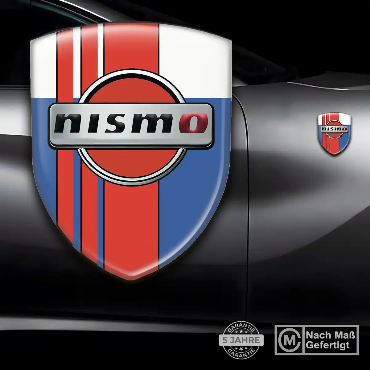 Nissan Wappen Emblem Aufkleber Höchste Qualität