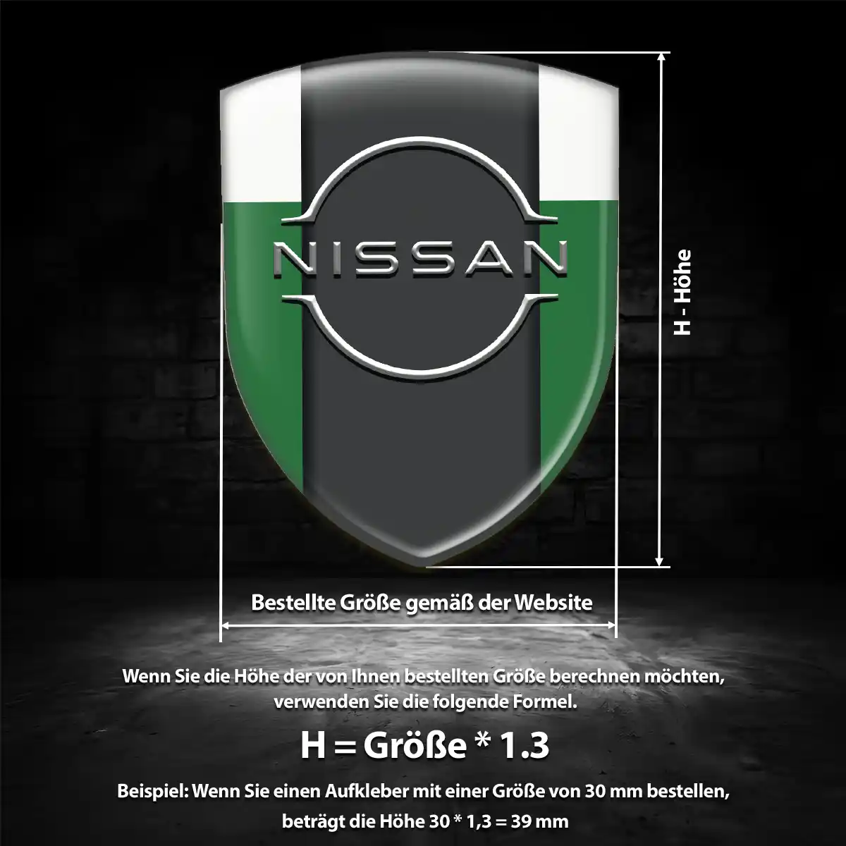 Nissan Wappen Emblem Auto Anspruchsvolles Design