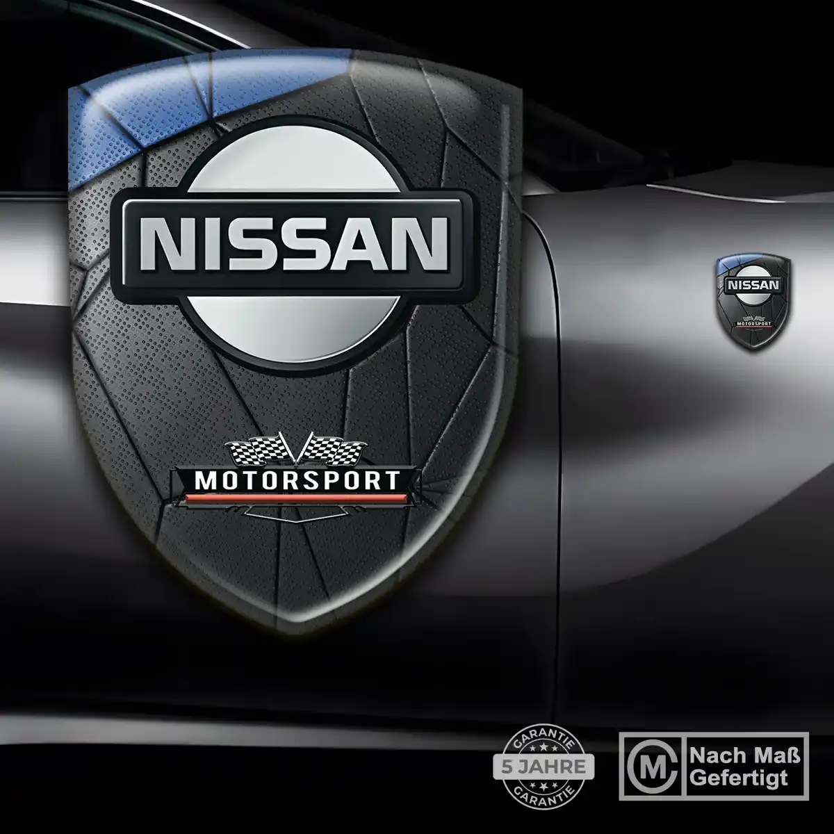 Nissan Wappen Emblem Auto Ausdrucksstarkes Design