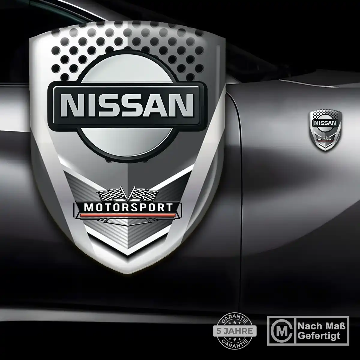 Nissan Wappen Emblem Auto Elegantes Design