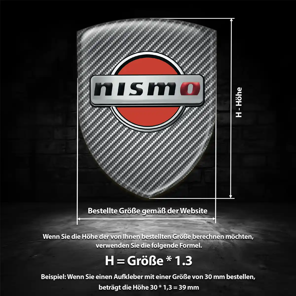 Nissan Wappen Emblem Auto Erstklassige Qualität