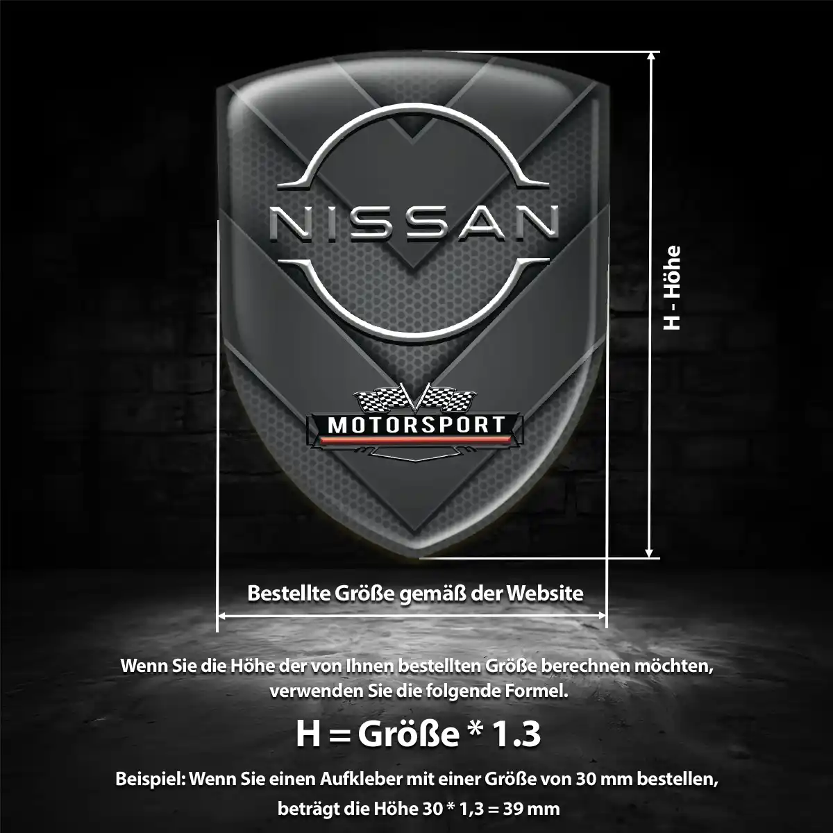 Nissan Wappen Emblem Auto Modernes Design