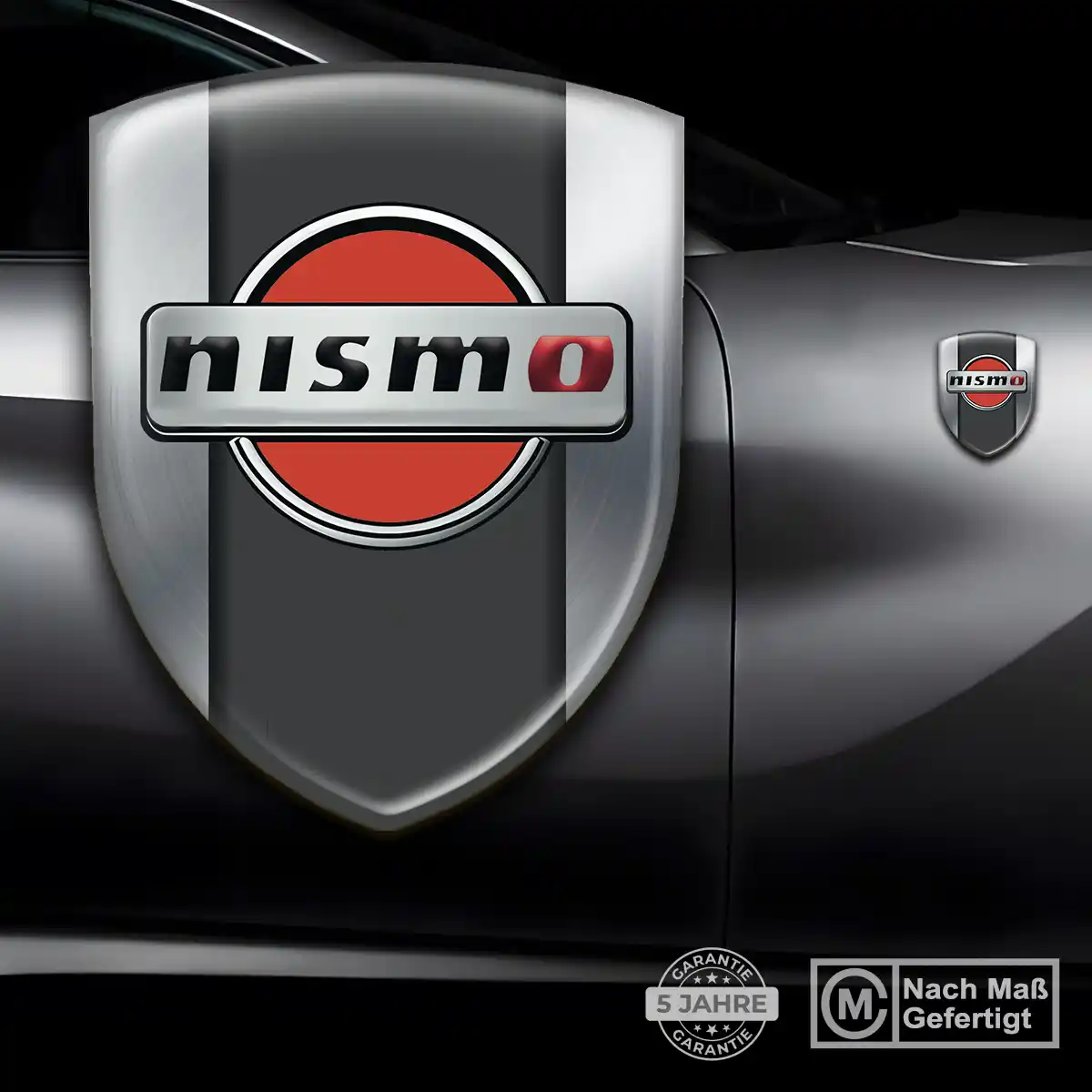 Nissan Wappen Emblem Auto Stilvolles Design