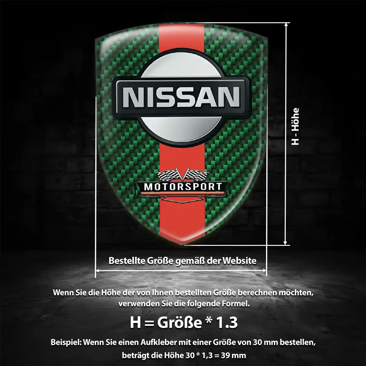 Nissan Wappen Emblem Exterieurdesign