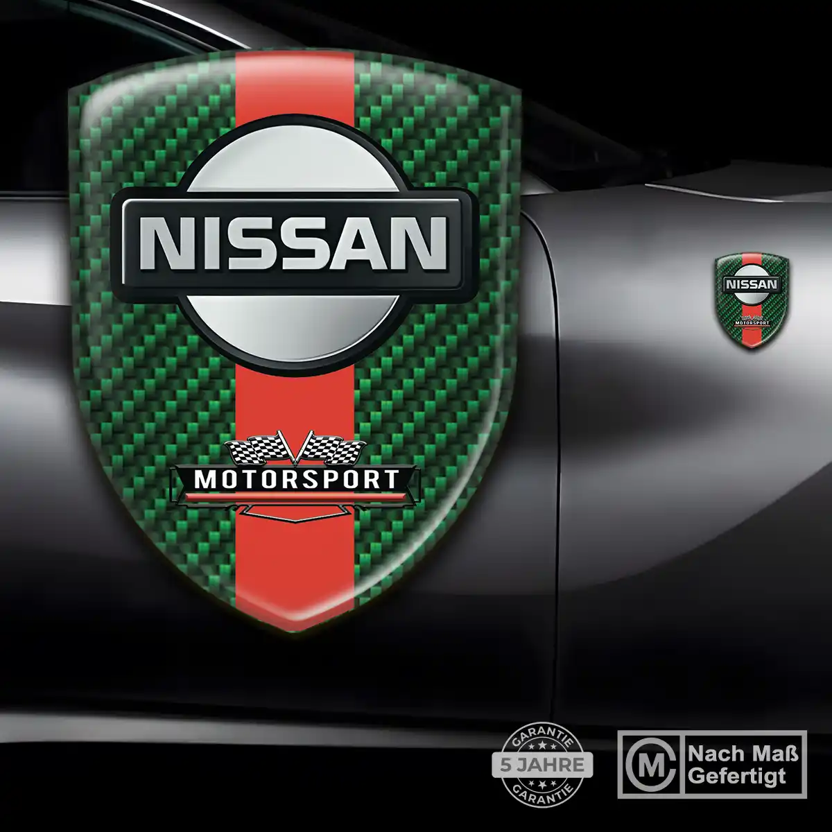 Nissan Wappen Emblem Exterieurdesign