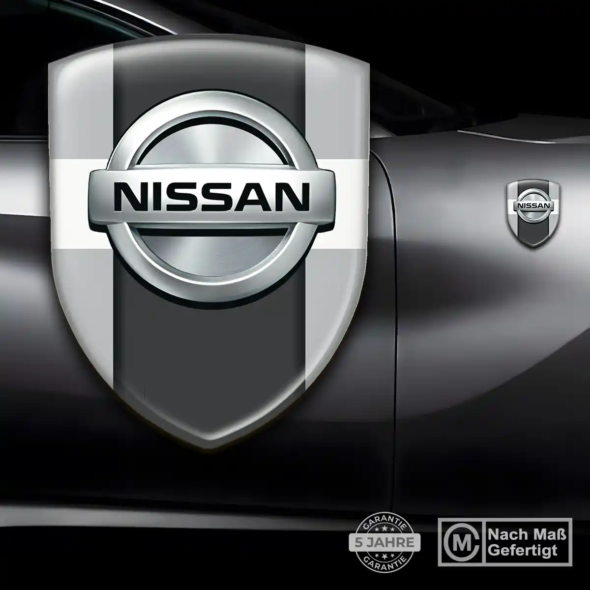 Nissan Wappen Emblem Premiumqualität