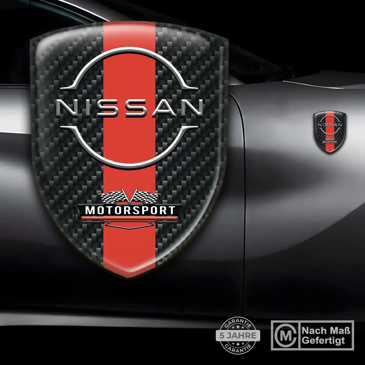 Nissan Wappen Emblem Stilvolles Design
