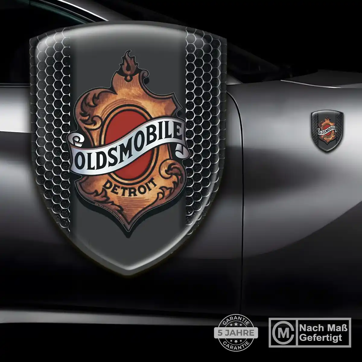 Oldsmobile 3D Gel Aufkleber Anspruchsvolles Design