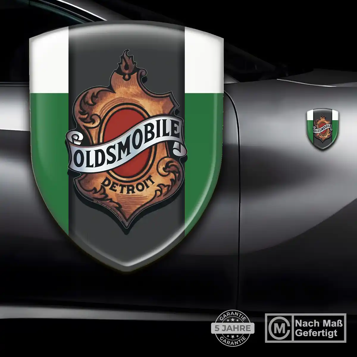 Oldsmobile 3D Gel Aufkleber Ausdrucksstarkes Design