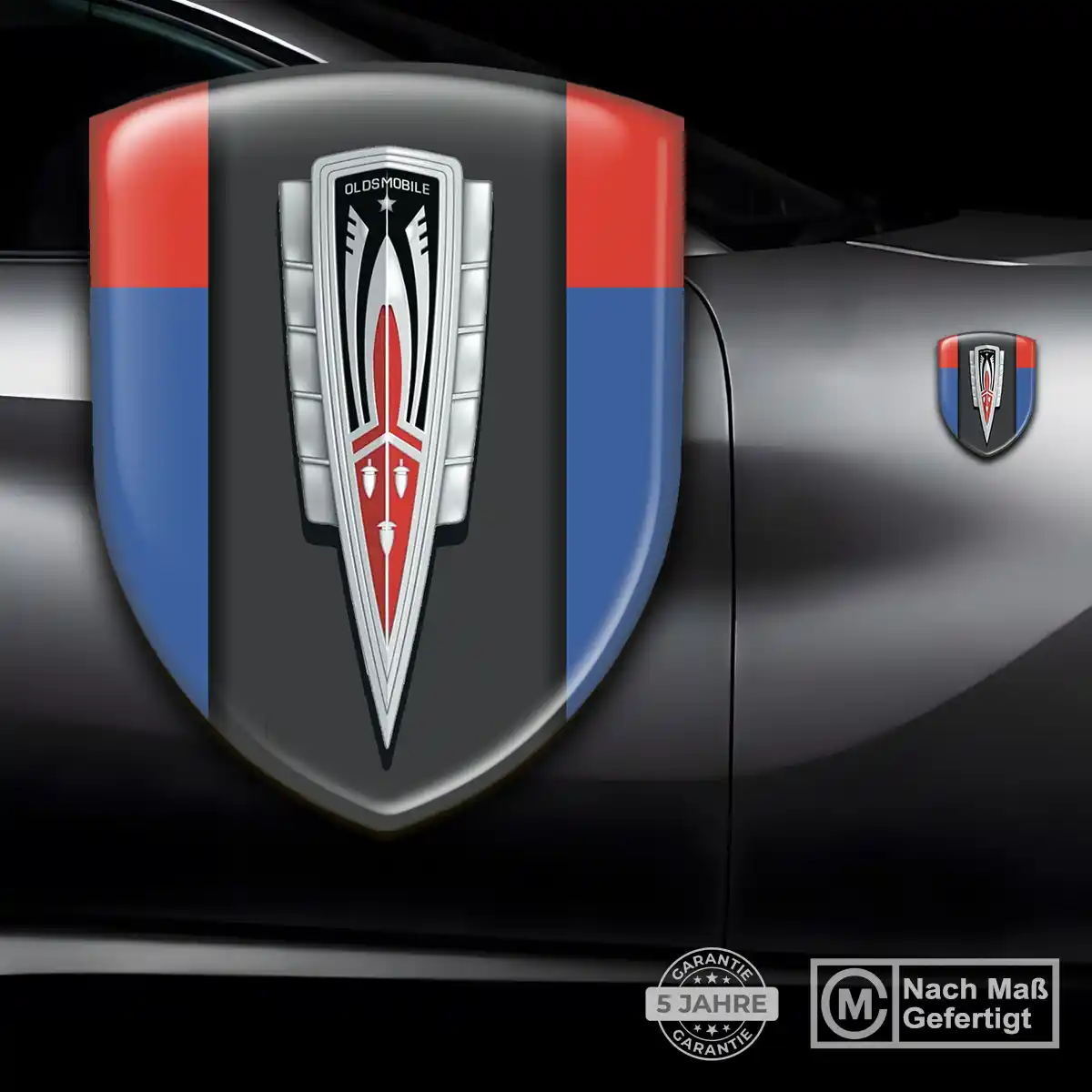 Oldsmobile 3D Gel Aufkleber Auto Anspruchsvolles Design