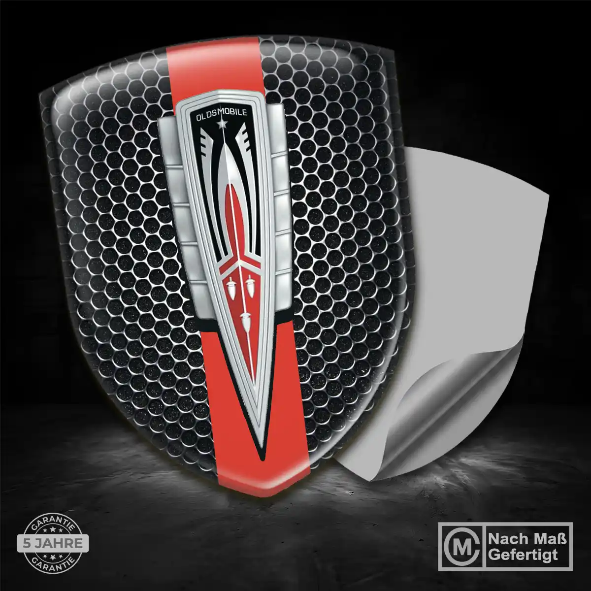 Oldsmobile 3D Gel Aufkleber Auto Ausdrucksstarkes Design