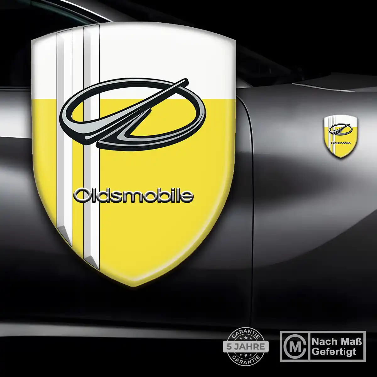 Oldsmobile 3D Gel Aufkleber Auto Hochwertiges Harz