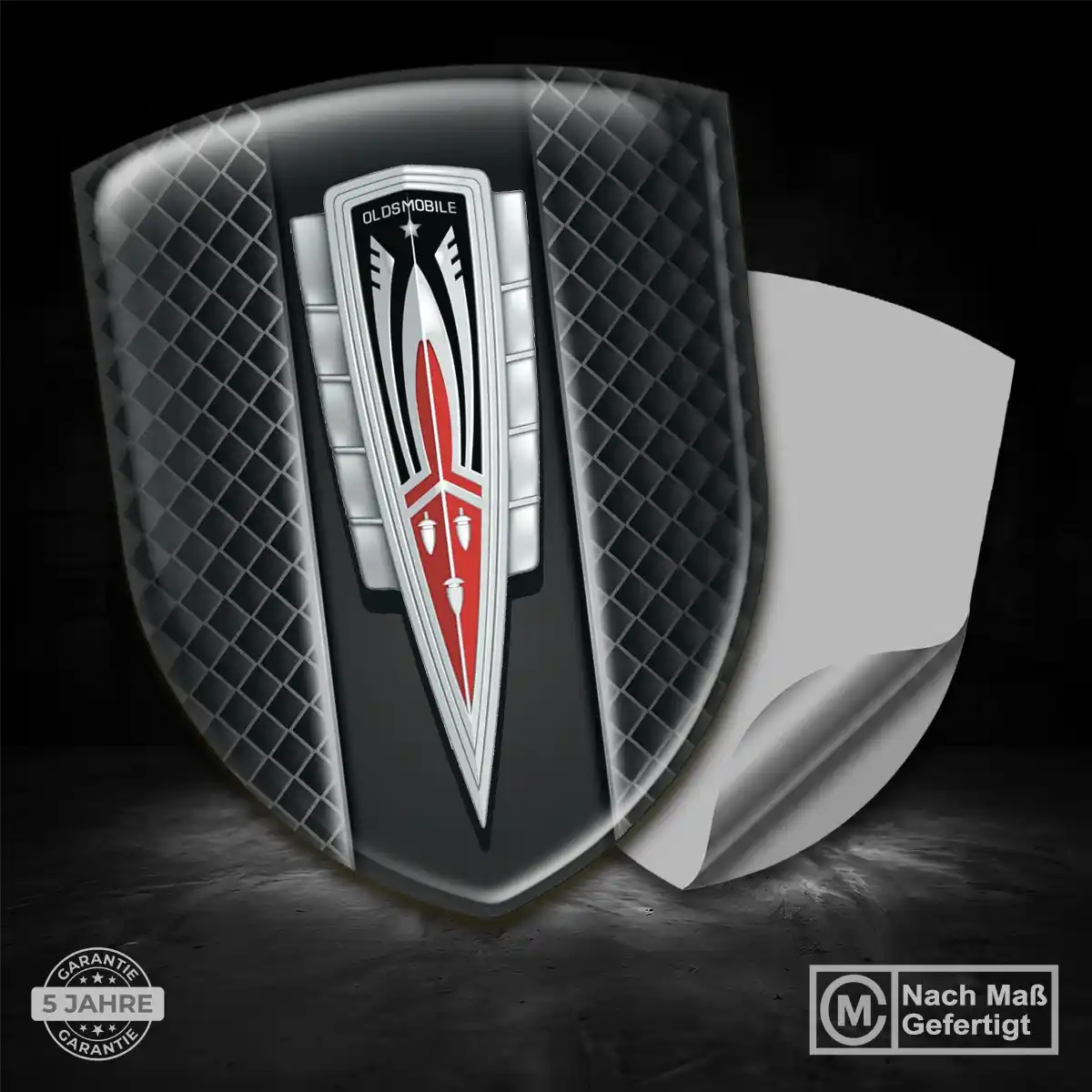 Oldsmobile 3D Gel Aufkleber Emblem Auto Hohe Qualität