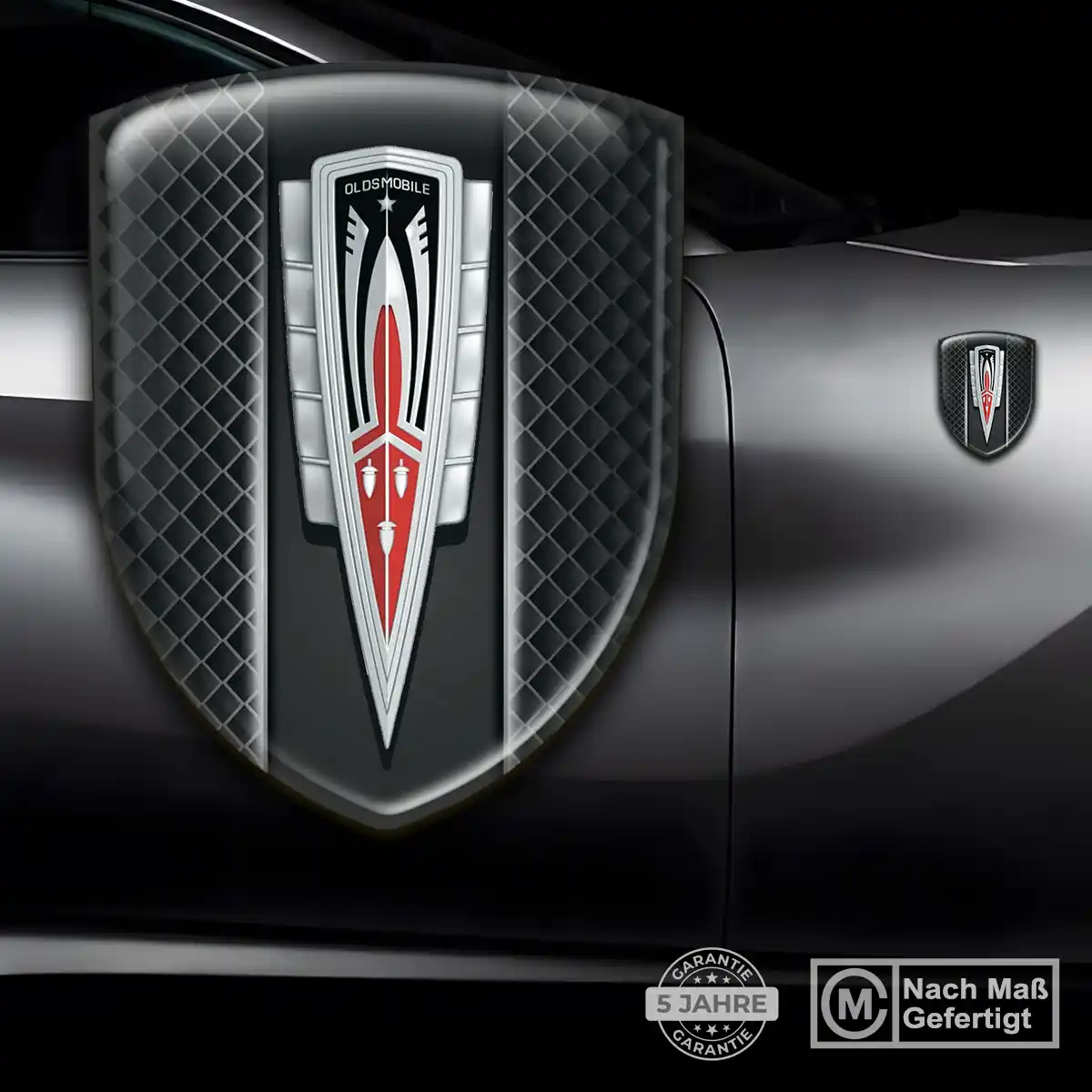 Oldsmobile 3D Gel Aufkleber Emblem Auto Hohe Qualität