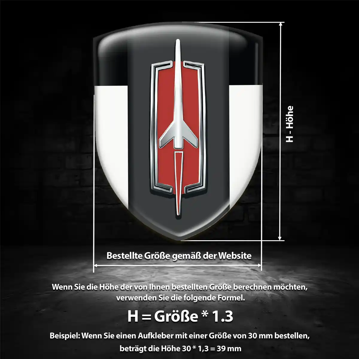 Oldsmobile 3D Gel Aufkleber Emblem Auto Luxus-Edition