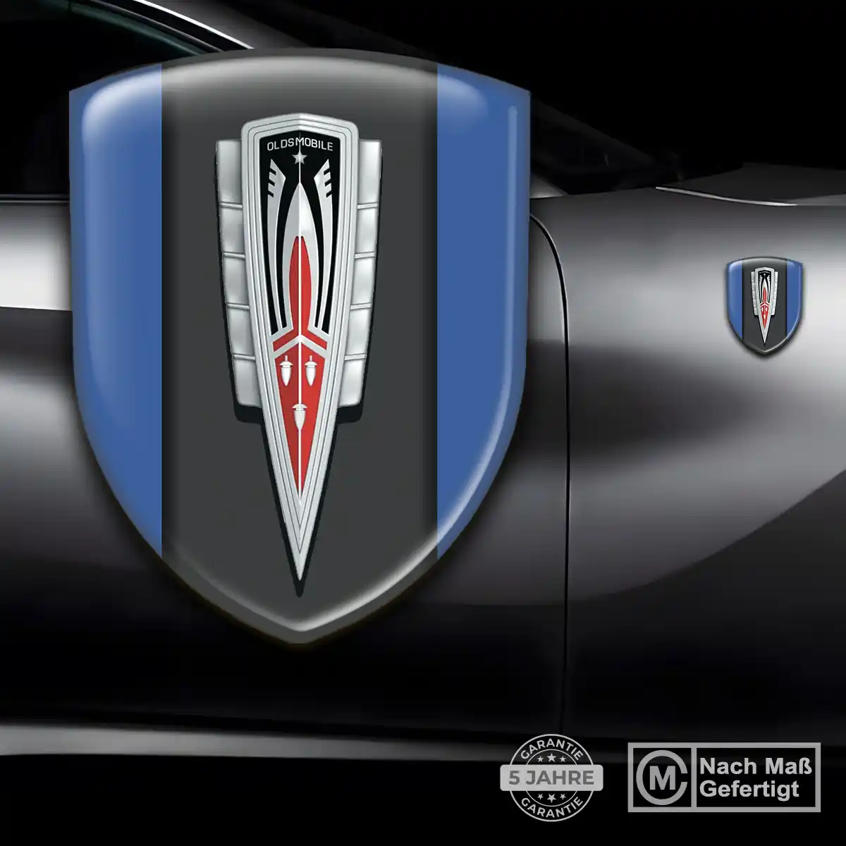 Oldsmobile 3D Gel Aufkleber Emblem Auto Premium-Edition