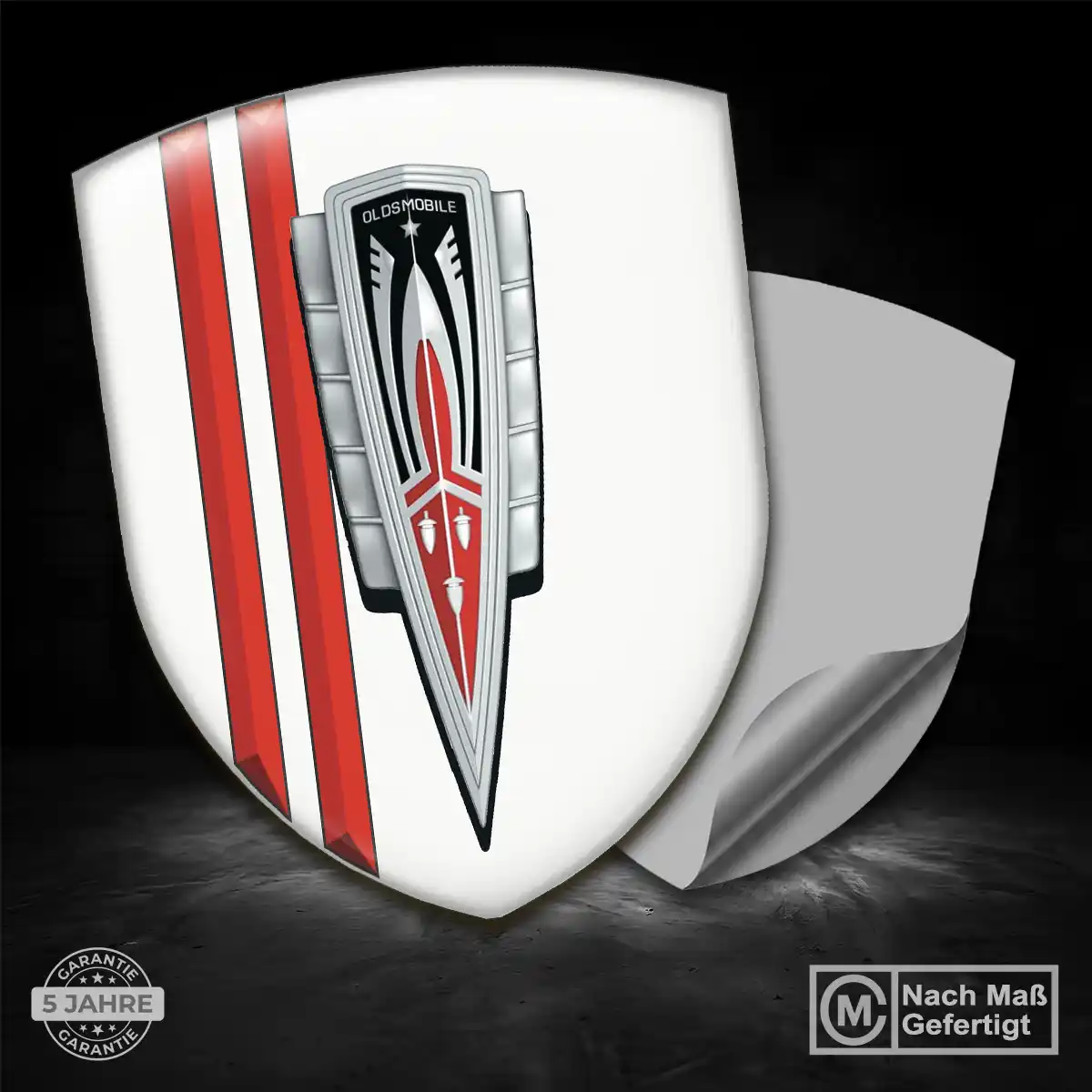 Oldsmobile 3D Gel Aufkleber Emblem Auto Stilvolles Design