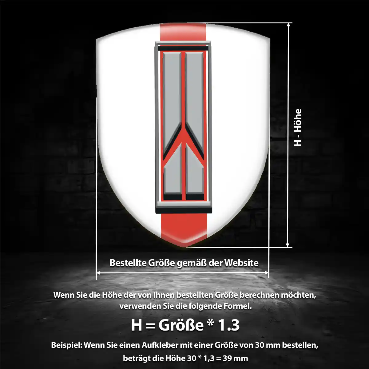 Oldsmobile 3D Gel Aufkleber Emblem Edles Design