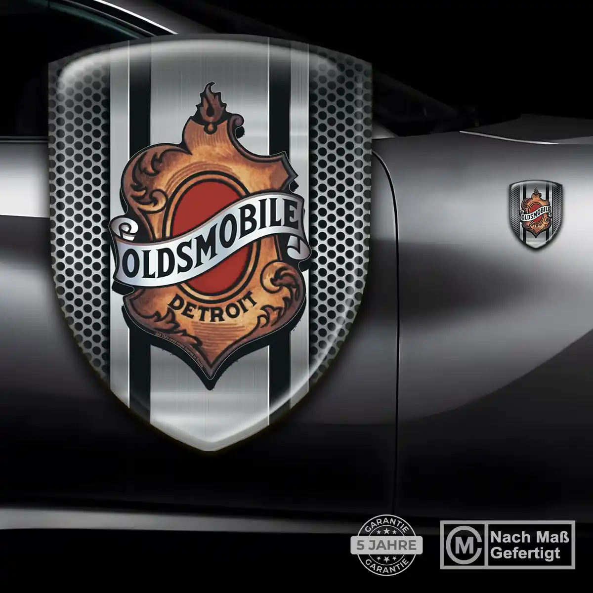 Oldsmobile 3D Gel Aufkleber Emblem Elegantes Design