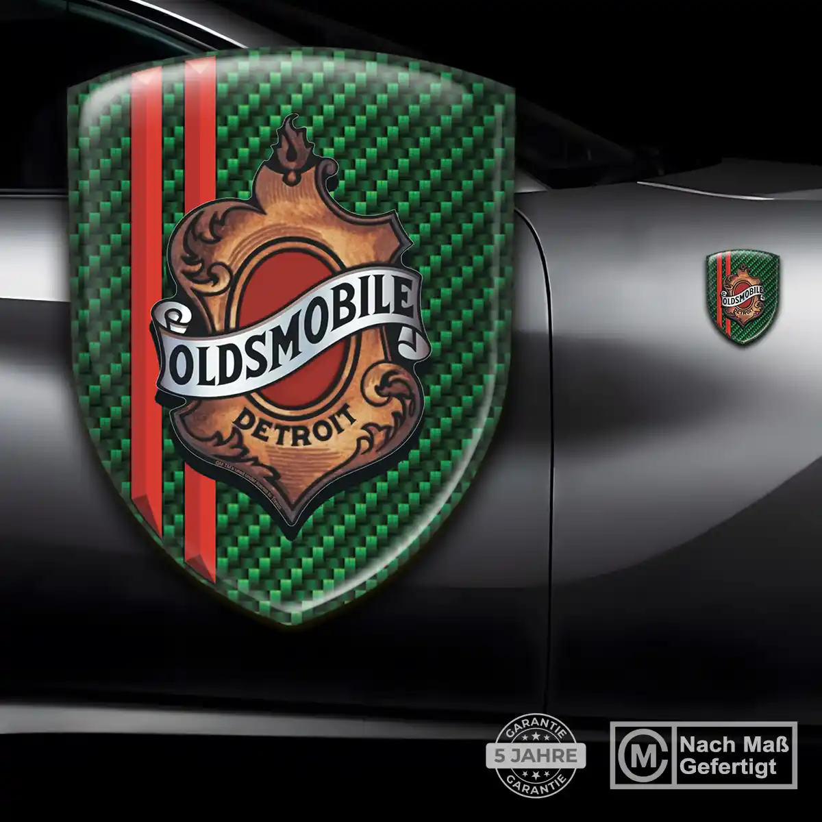 Oldsmobile 3D Gel Aufkleber Emblem Exterieurdesign