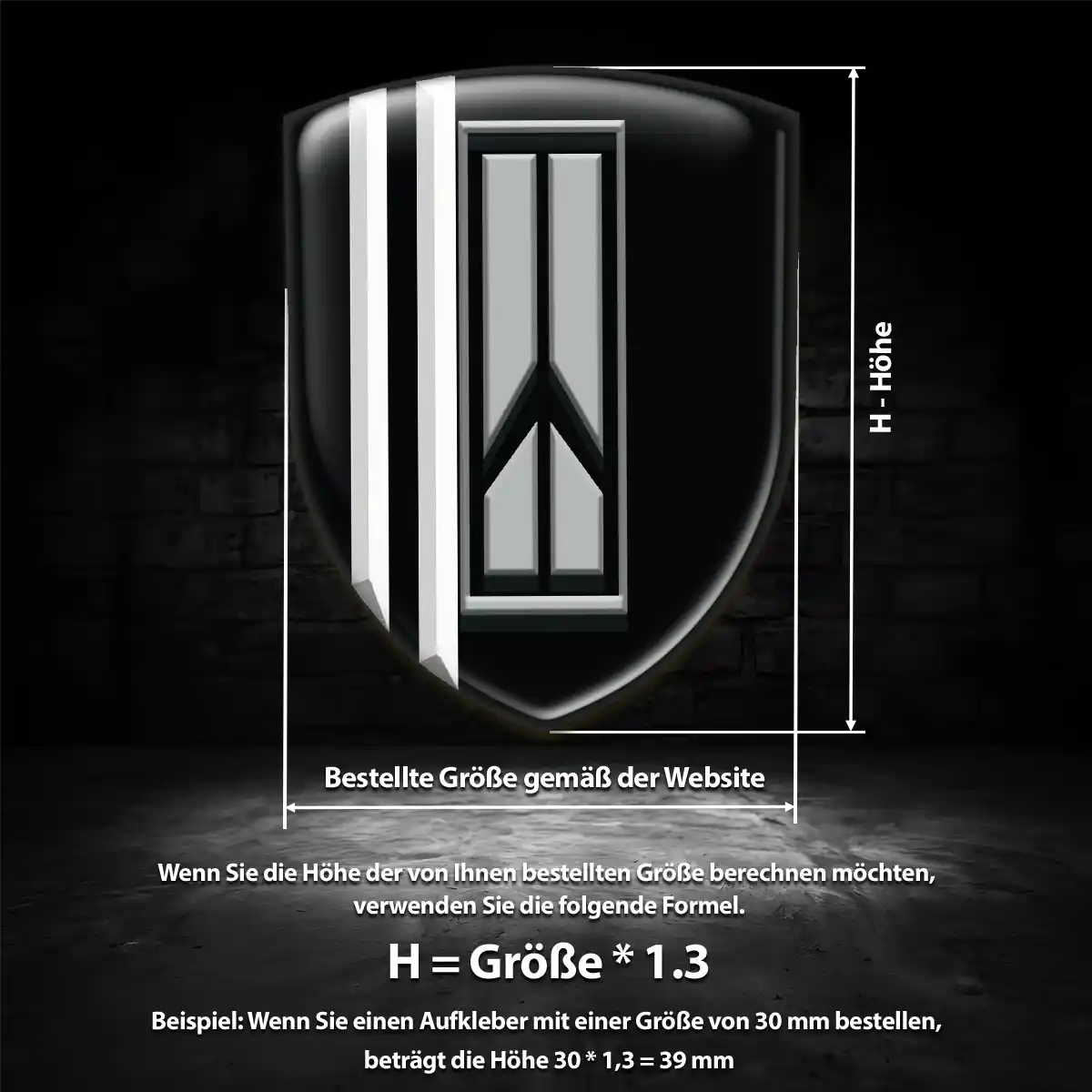 Oldsmobile 3D Gel Aufkleber Emblem Hohe Qualität