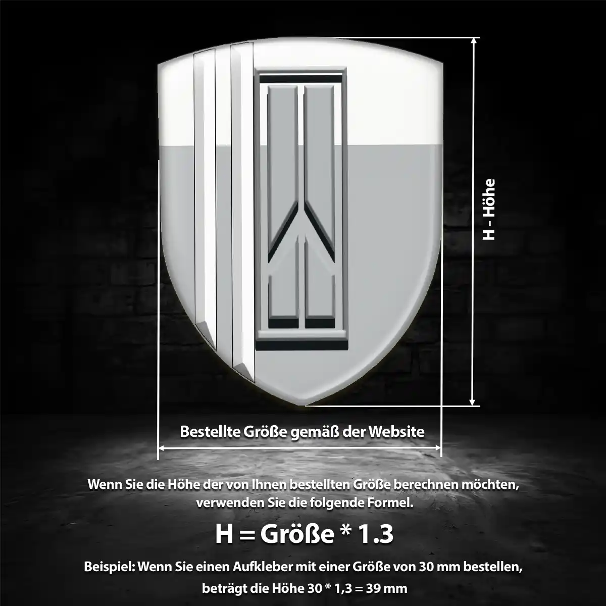 Oldsmobile 3D Gel Aufkleber Emblem Limitierte Auflage