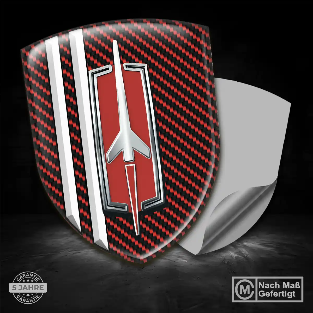 Oldsmobile 3D Gel Aufkleber Emblem Luxus-Edition