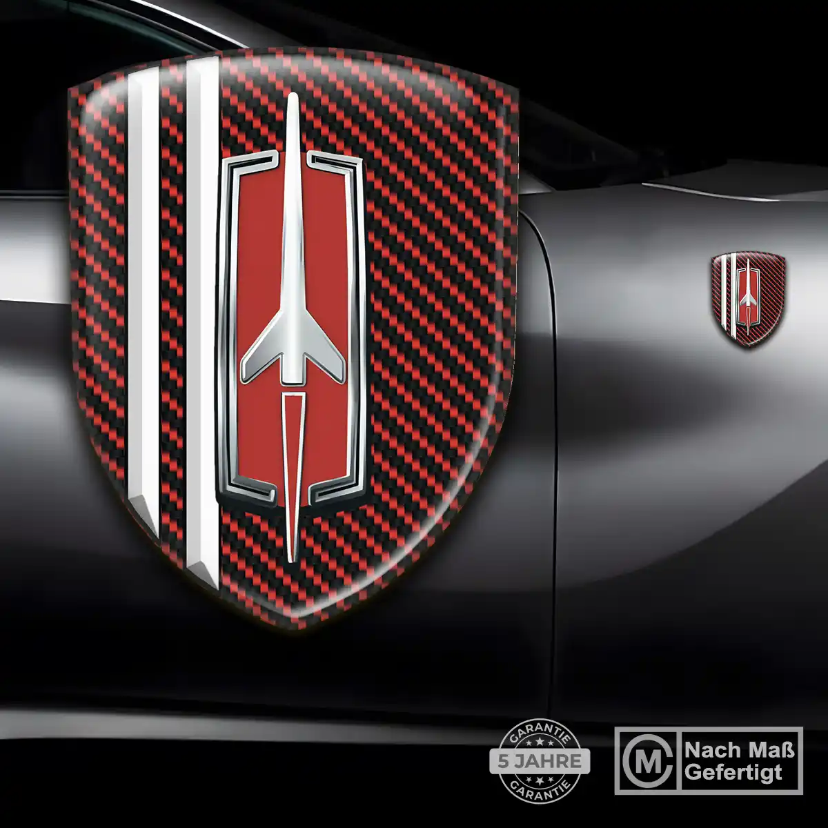 Oldsmobile 3D Gel Aufkleber Emblem Luxus-Edition