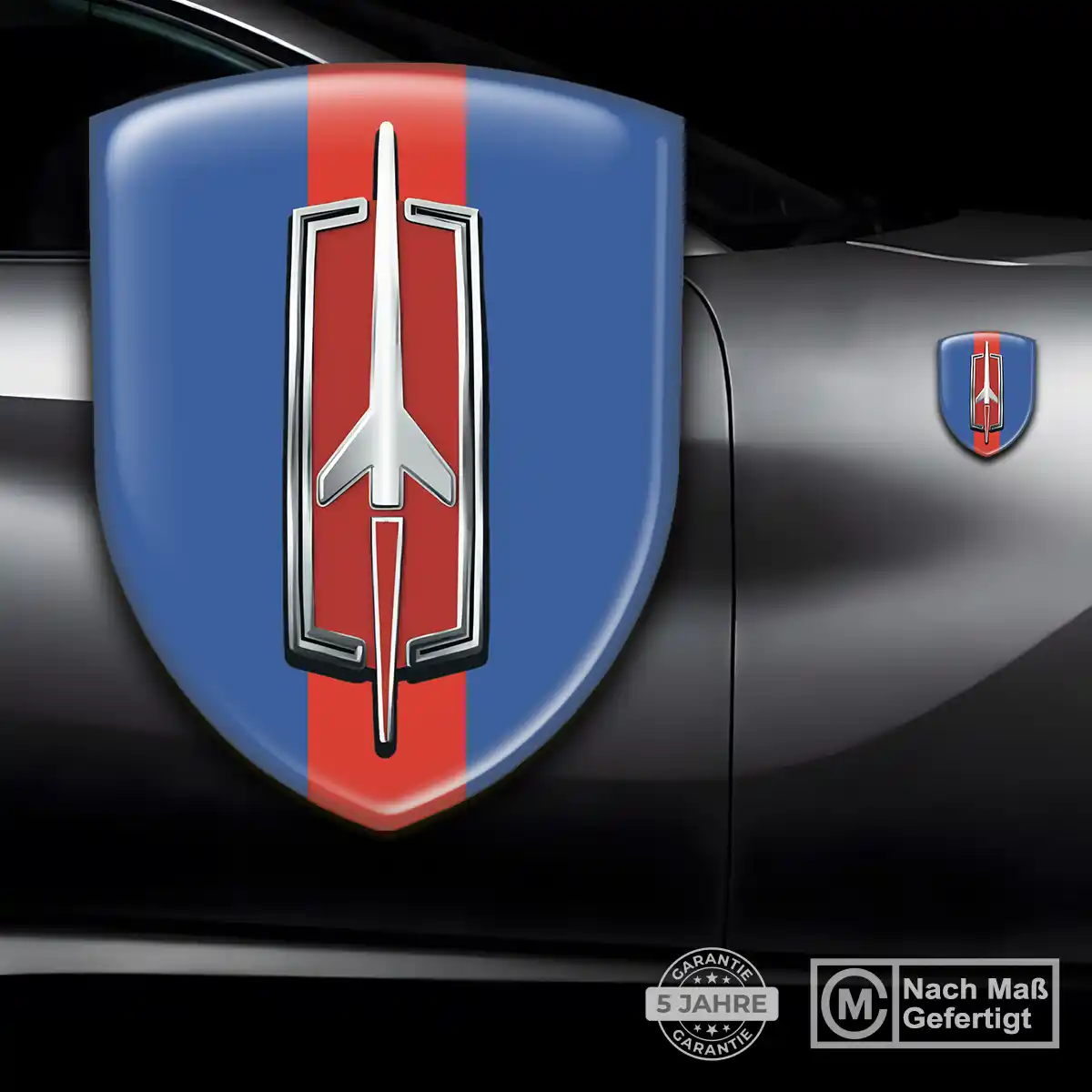 Oldsmobile 3D Gel Aufkleber Emblem Premium-Edition