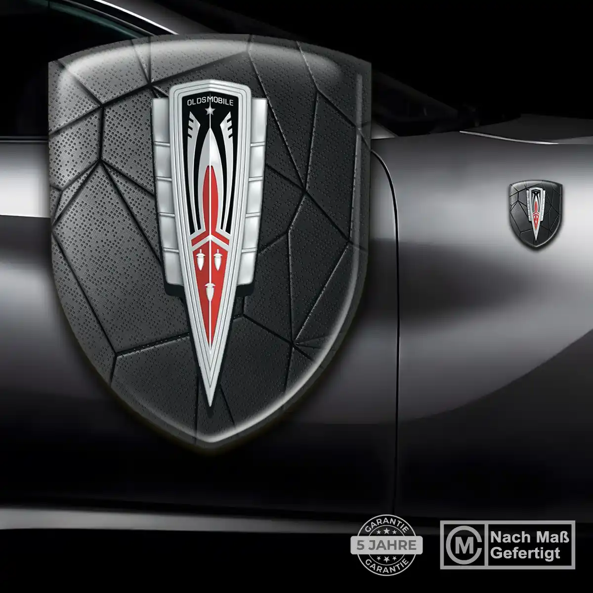 Oldsmobile 3D Gel Aufkleber Emblem Premiumqualität