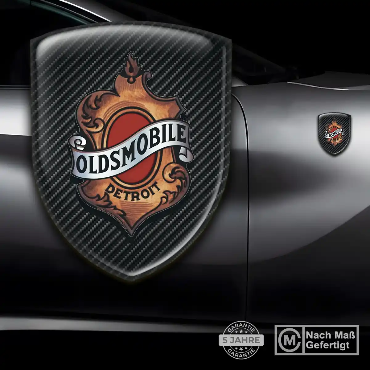 Oldsmobile 3D Gel Aufkleber Embleme Auto Hochwertiges Harz