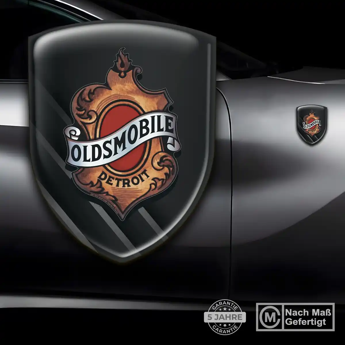 Oldsmobile 3D Gel Aufkleber Embleme Auto Markenedition