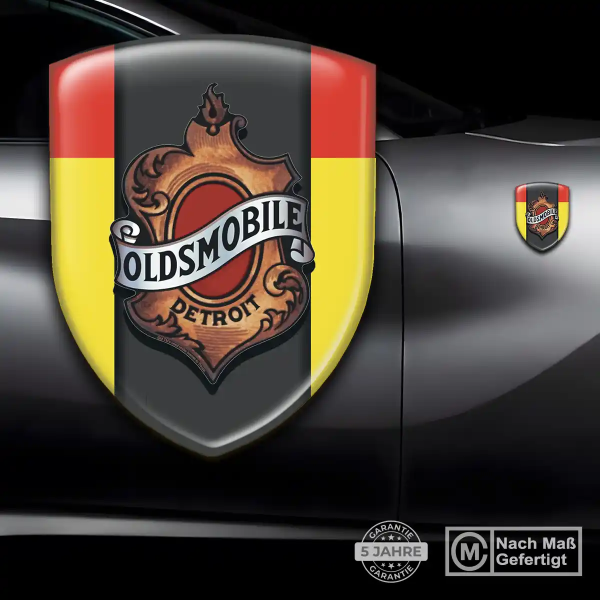 Oldsmobile 3D Gel Aufkleber Embleme Auto Premium-Edition
