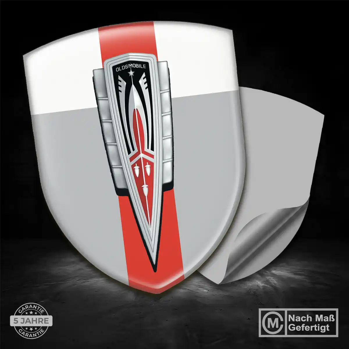 Oldsmobile 3D Gel Aufkleber Embleme Auto Premiumqualität