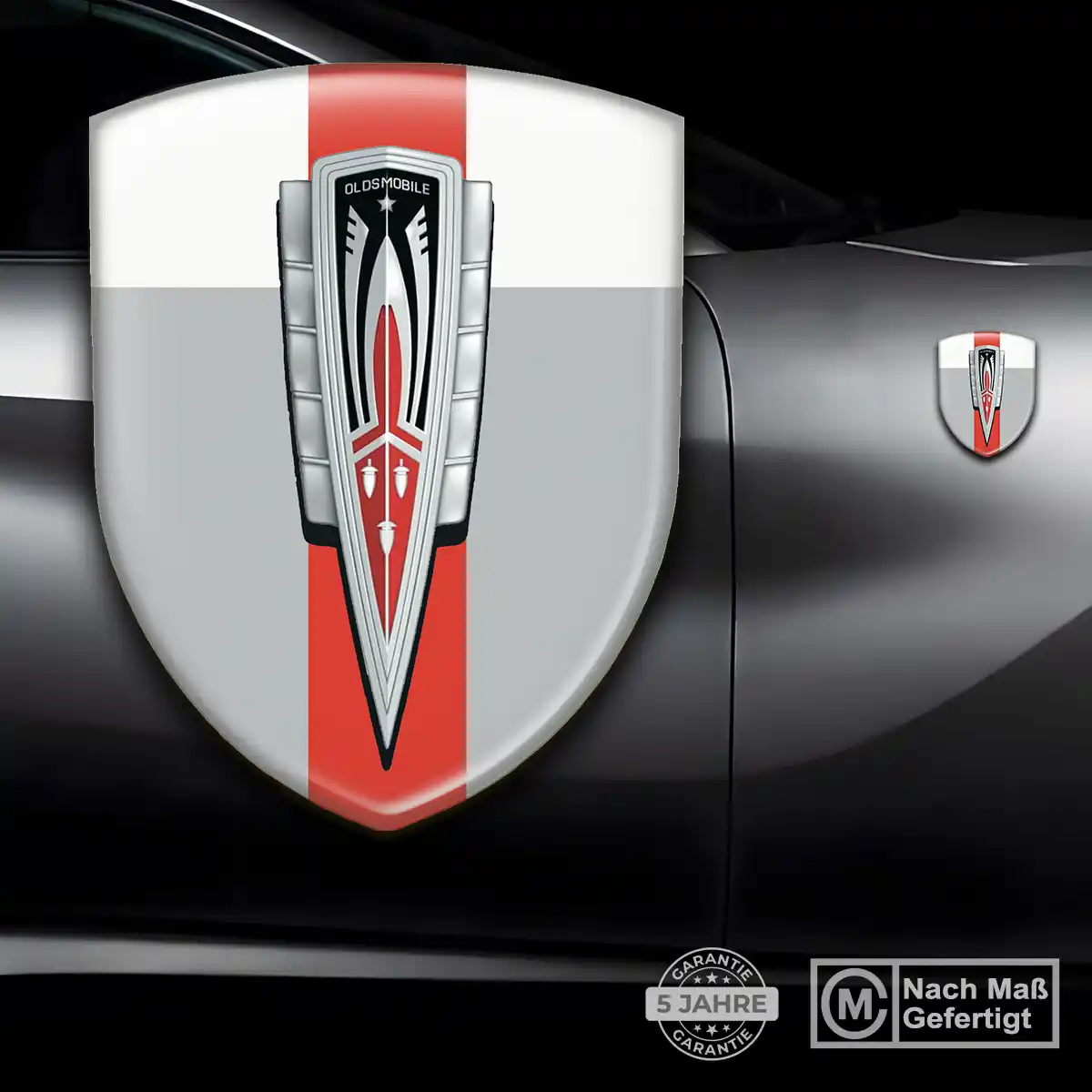Oldsmobile 3D Gel Aufkleber Embleme Auto Premiumqualität