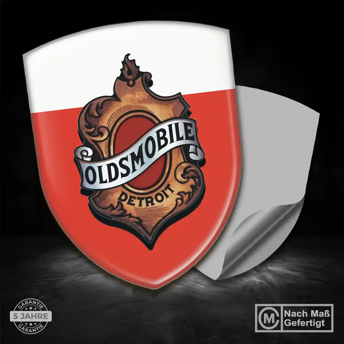 Oldsmobile 3D Gel Aufkleber Embleme Erstklassige Qualität