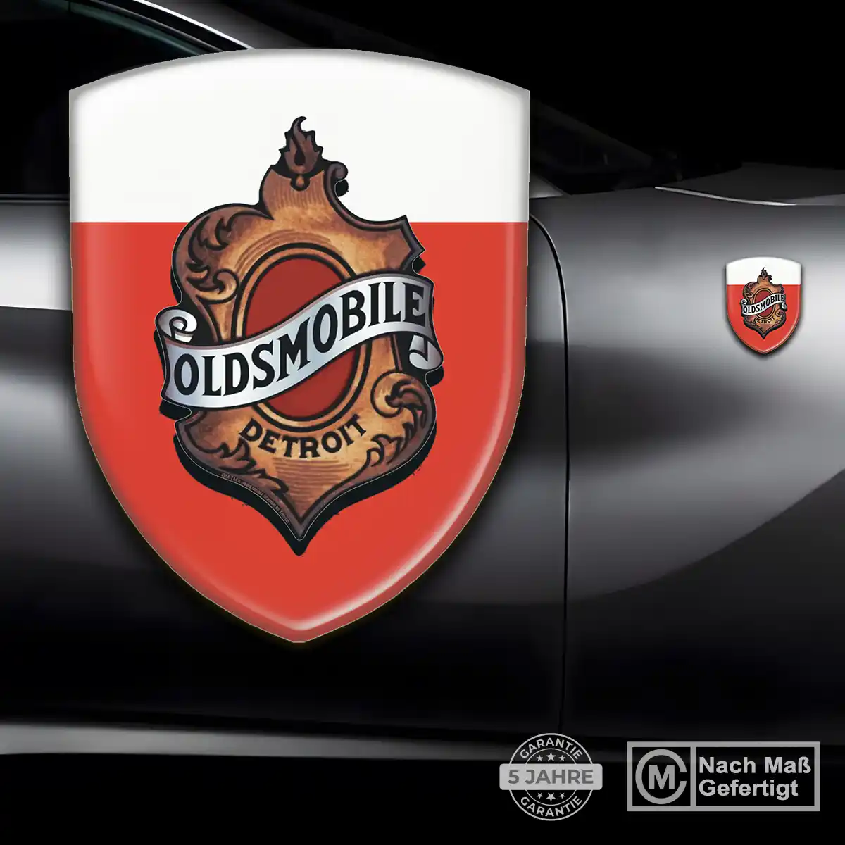 Oldsmobile 3D Gel Aufkleber Embleme Erstklassige Qualität