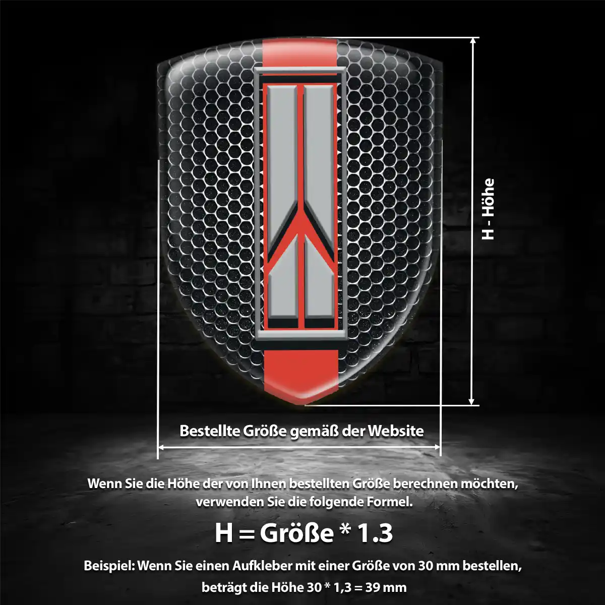Oldsmobile 3D Gel Aufkleber Embleme Exterieurdesign