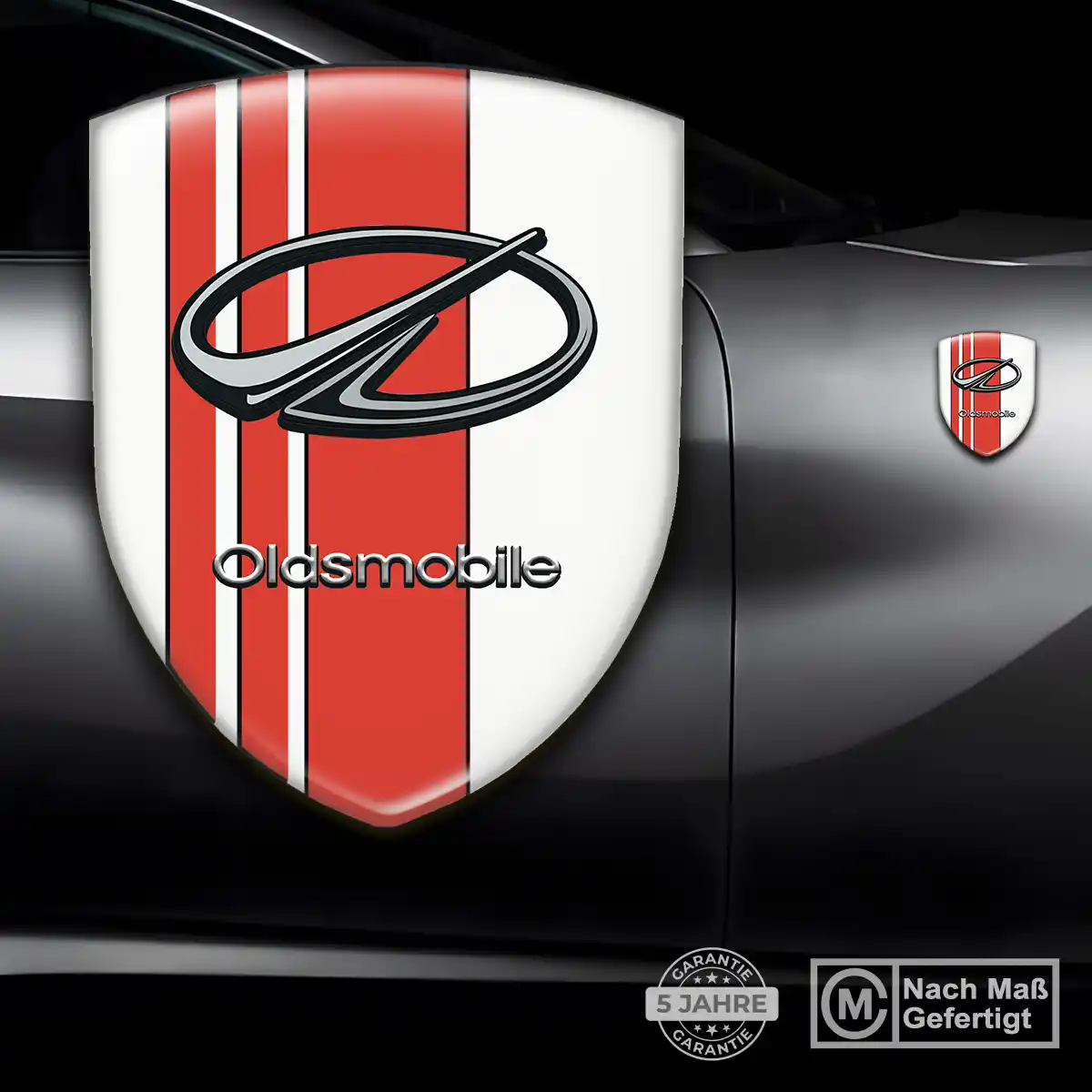Oldsmobile 3D Gel Aufkleber Embleme Hochwertiges Harz