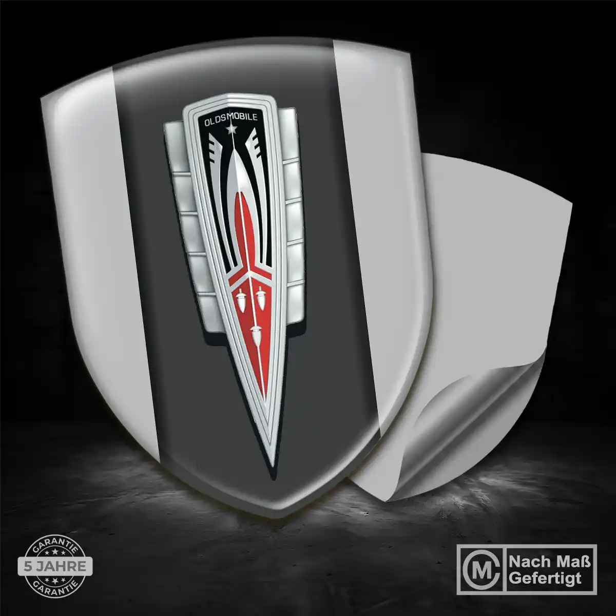 Oldsmobile 3D Gel Aufkleber Embleme Hohe Qualität