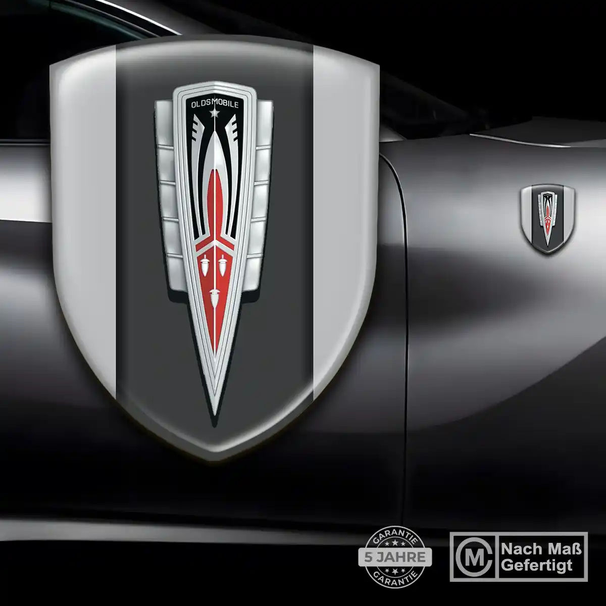 Oldsmobile 3D Gel Aufkleber Embleme Hohe Qualität